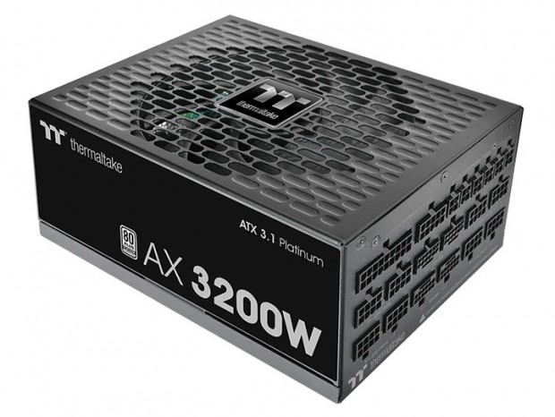 Thermaltake、12V-2×6コネクタを4基搭載する3,200W電源「AX 3200W」