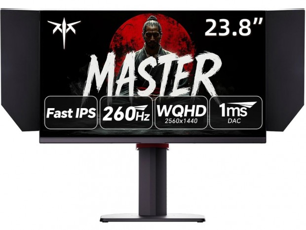 KTC、最大260HzのFast IPS採用23.8型WQHDゲーミング液晶「24M1」発売