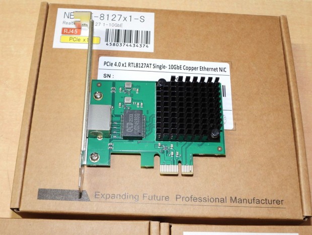 オリオスペックオリジナルの10GbE LANカード発売