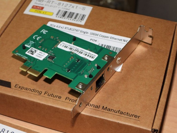 オリオスペックオリジナルの10GbE LANカード発売