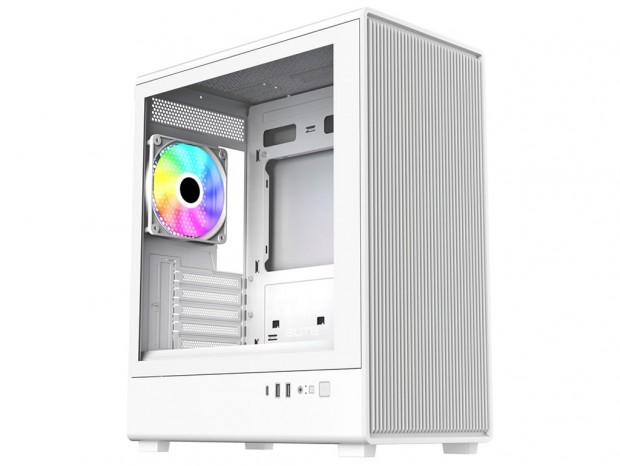 Cooler Master、ARGBファン4基を標準搭載するMicro-ATXケース「elite 350」