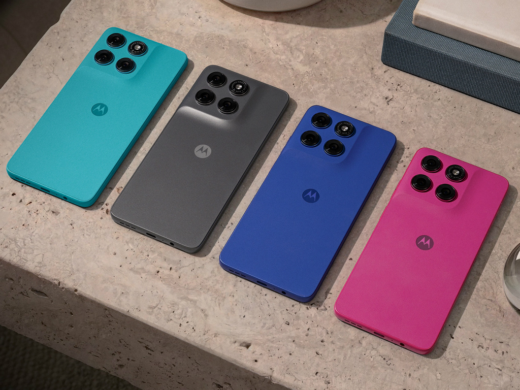 モトローラ、4色のPANTONEカラーを採用したエントリースマホ「moto g37