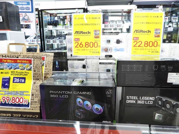 ASRockのオールインワン型水冷ユニットをコレオシ