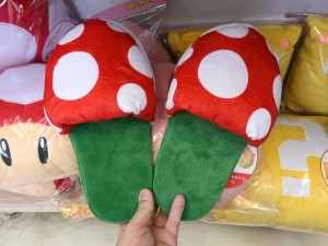 ルームスリッパ（パックンフラワー/土管）