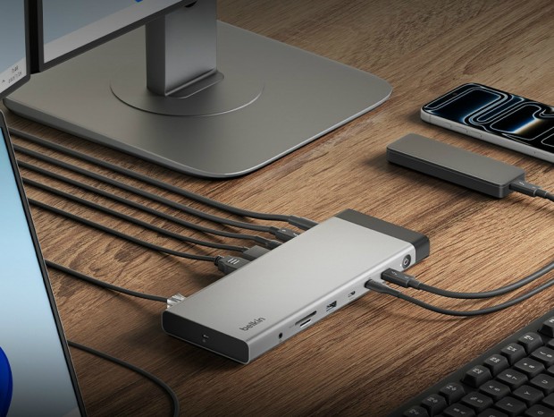 ベルキン、Thunderbolt 5と140W Power Delivery対応の14-in-1ドッキングステーション