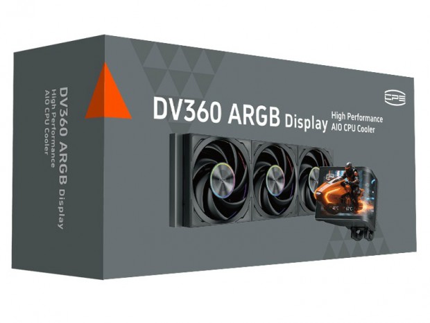 6.67インチ曲面AMOLED搭載AIO水冷ユニット、CPS「DV360 ARGB Display」シリーズ