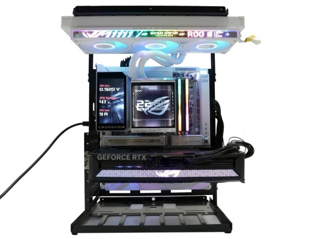 ROG Strix SLC IV 360 ARGB LCD White Edition
