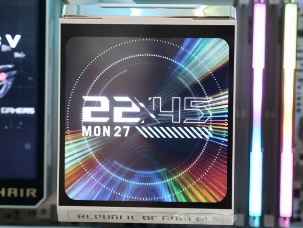 ROG Strix SLC IV 360 ARGB LCD White Edition