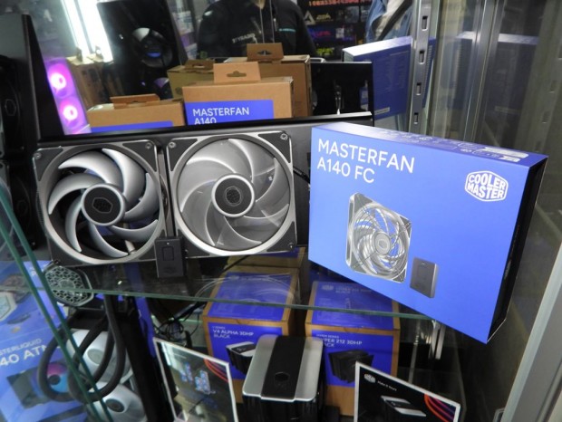 Cooler Master「MasterFan A140 FC」が展示中