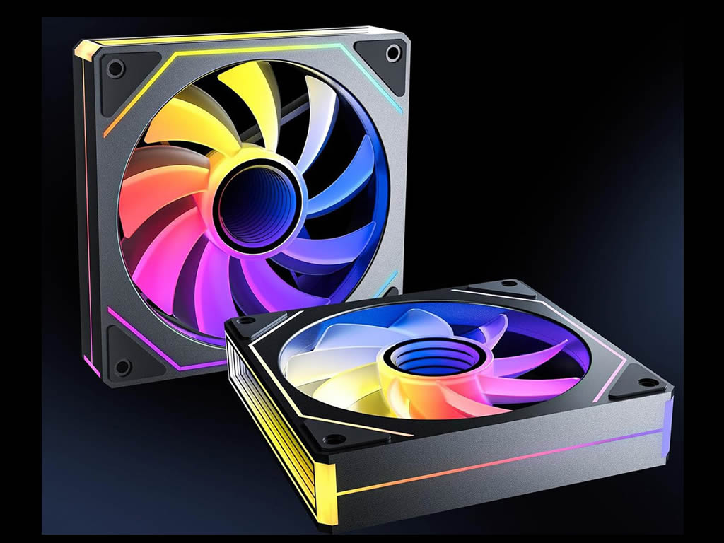 Okinos、4面インフィニティミラー採用の120mmファン「Infinity ARGB
