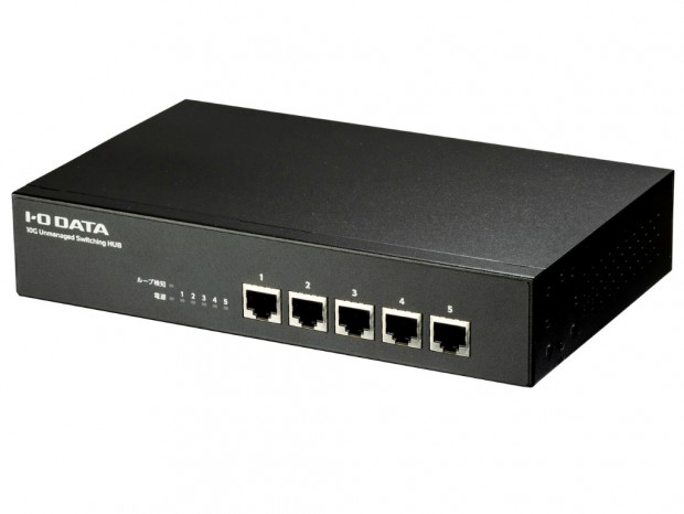 アイオーデータ、全ポート10GBASE-T対応ファンレススイッチングハブ「BSH-XG」シリーズ