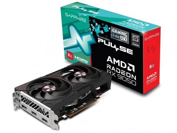 SAPPHIRE、長さ200mmのエントリーグラフィックスカード「PULSE AMD Radeon RX 9050」
