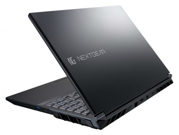 マウス、NEXTGEAR初のブラックも選べる15.6型ゲーミングノートPC「NEXTGEAR J5」