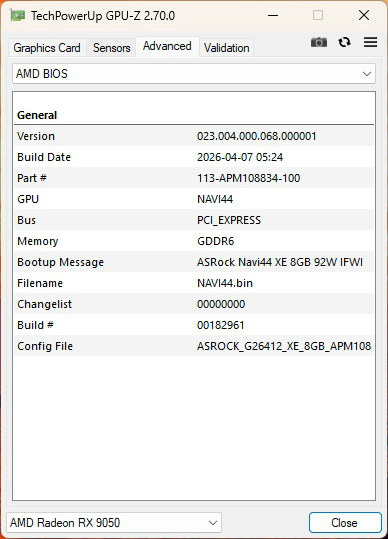 Radeon RX 9050