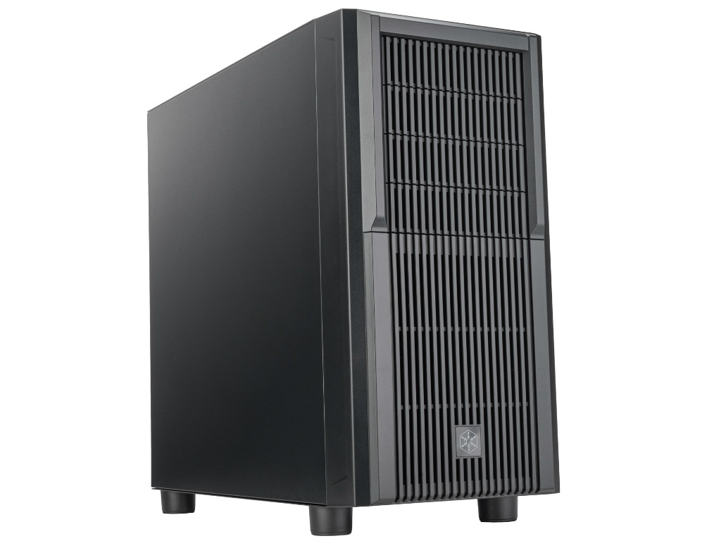 5.25インチベイ×4のミニタワーPCケース、SilverStone「SETA X1M