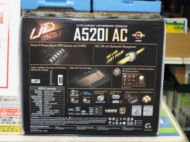 GIGABYTE「A520I AC V2」発売