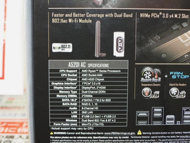 GIGABYTE「A520I AC V2」発売