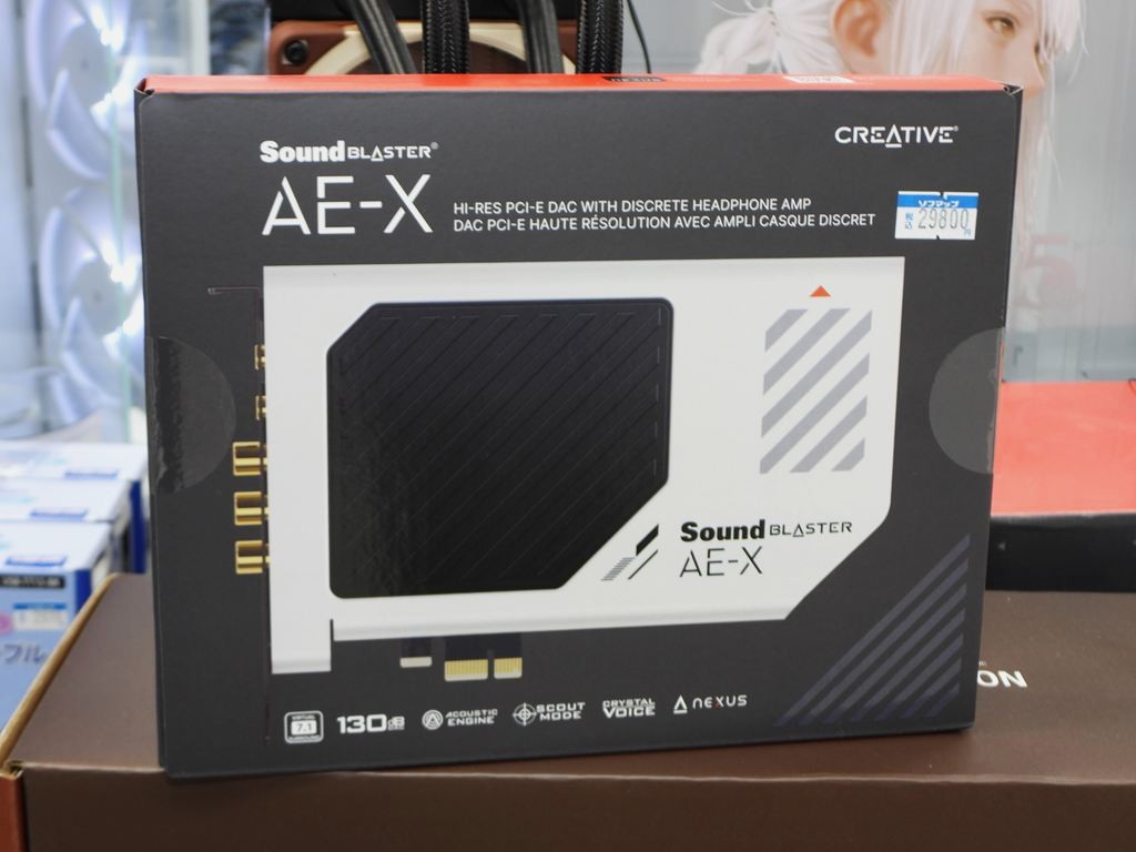 アキバ取材班) Creative最上位サウンドカード「Sound Blaster AE-X」が