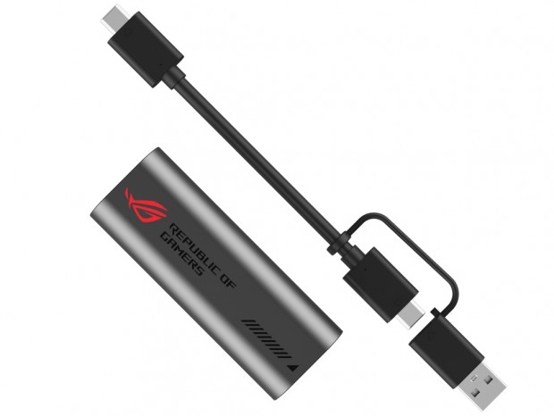 ASUS、USB 3.2 Gen 2×2対応の10ギガビットLANアダプター「ROG USB-C10G」