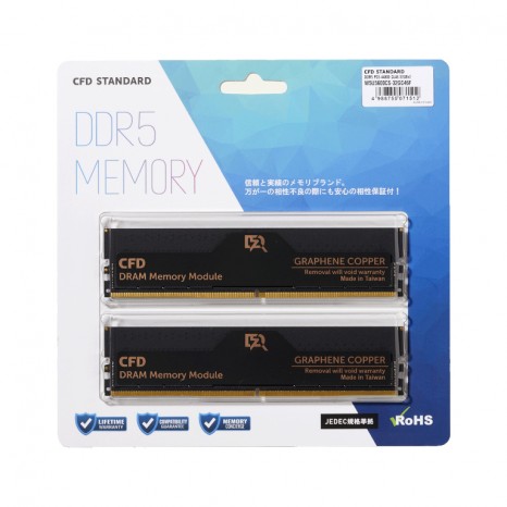 【Amazonタイムセール】CFD StandardのDDR5-5600 32GB×2キットが52％オフ