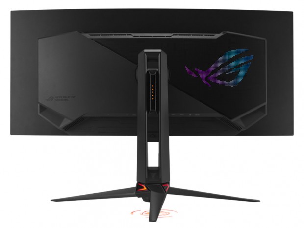 世界初RGB OLED採用、34型UWQHD/360HzのASUS「ROG Swift OLED PG34WCDN」