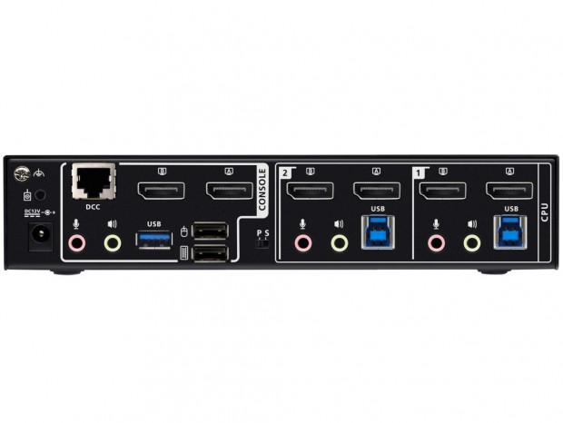 8Kデュアルディスプレイ対応のKVMPスイッチ、ATEN「CS1942DPA」発売