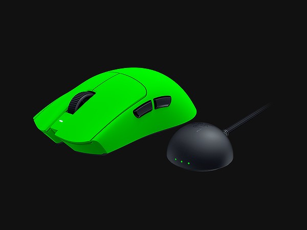 Razer、eスポーツ向け最強マウスの新色「Viper V4 Pro Esports Green Edition」