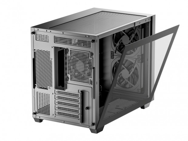 3基のARGBファンを備えたMicroATXケース、DeepCool「CG330 MESH 3F」