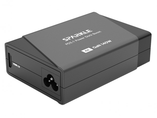 140W給電と4K/60Hz出力に対応する多機能USBドックがSPARKLEから