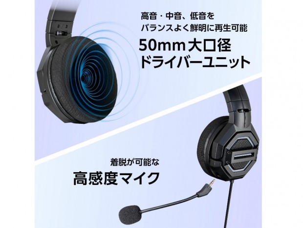 RACEN ゲーミングヘッドセット INTENSE