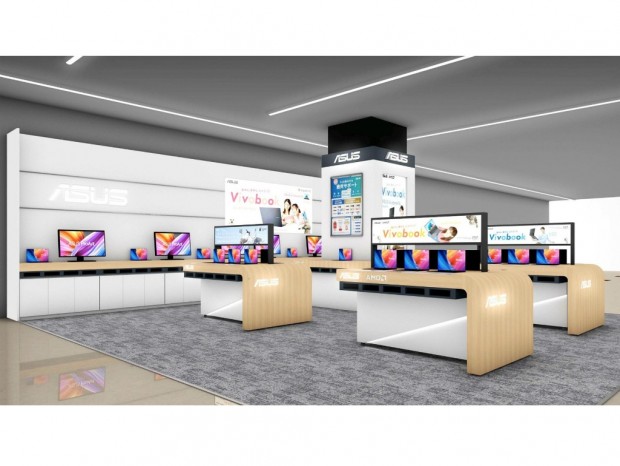エディオン広島本店に「ASUSフラッグシップストア」8月28日（金）オープン