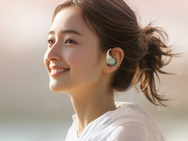 JVCケンウッド、逆位相音波で音漏れを強力に防ぐオープンイヤー型イヤホン「HA-NP80T」