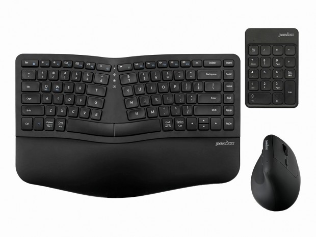 Perixx、左右分離キーボードや縦型マウスがセットになったエルゴ仕様のワイヤレスコンボ
