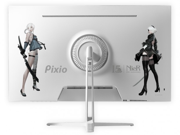 Pixio、描き下ろしイラストデザインの「NieR」15周年記念ゲーミング液晶受注開始