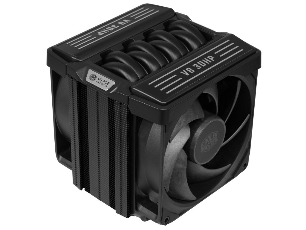 Cooler Master、3DHP+SCCHP搭載サイドフロー空冷クーラー「V8 ACE 3DHP