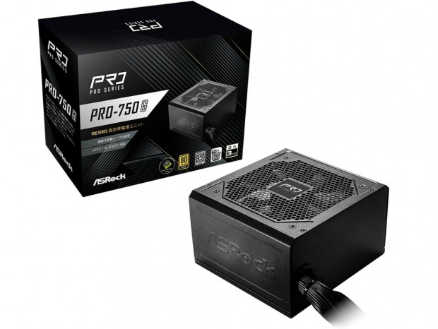 【Amazon スマイルSale】ASRockの750W GOLD電源「PRO-750G/X1P」が36％オフ