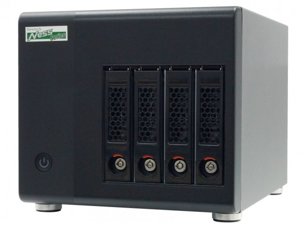 独自RAIDコントローラー搭載の4ベイNAS、ニューテック「Ness4300」