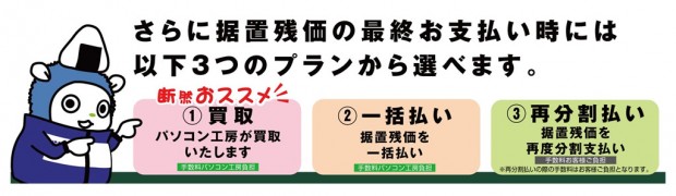残価据置型クレジット