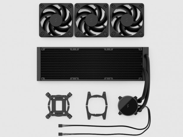Fractal Design、高風量・静音ファンDynamic 3採用AIO水冷「Radius」シリーズ5製品