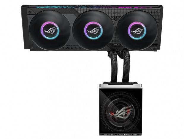 ASUS「ROG STRIX SLC IV 360 ARGB LCD」
