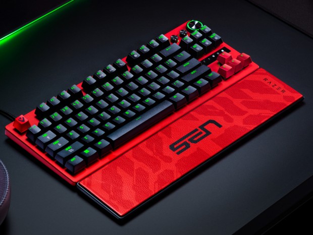 Razer、Sentinelsコラボの8KHz対応テンキーレスゲーミングキーボード発売