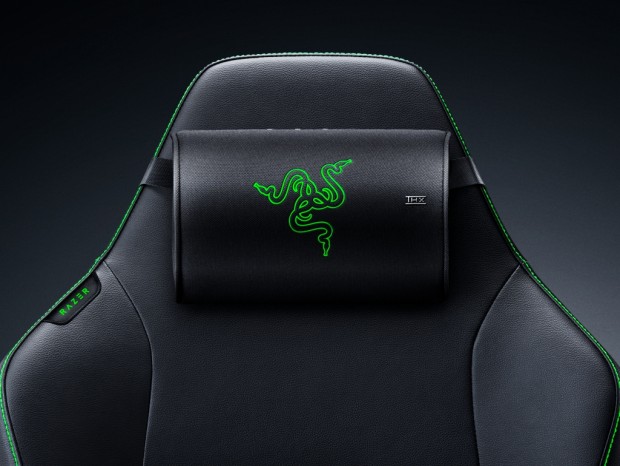 THX Spatial Audio対応ワイヤレススピーカー搭載ヘッドクッション、Razer「Clio X」