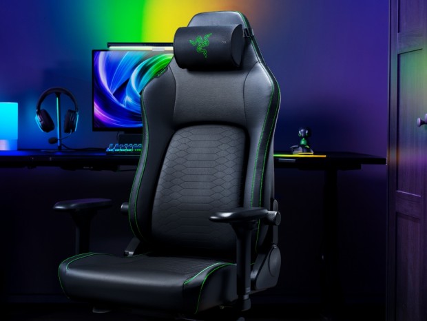 THX Spatial Audio対応ワイヤレススピーカー搭載ヘッドクッション、Razer「Clio X」