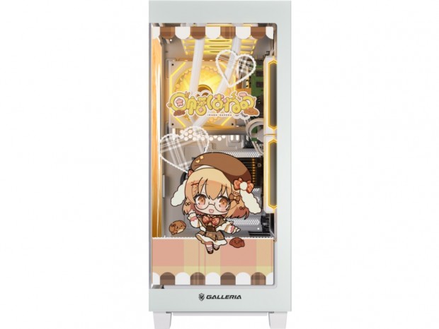 GALLERIA、描き下ろしイラストをあしらったVTuber「因幡はねる」コラボPC発売