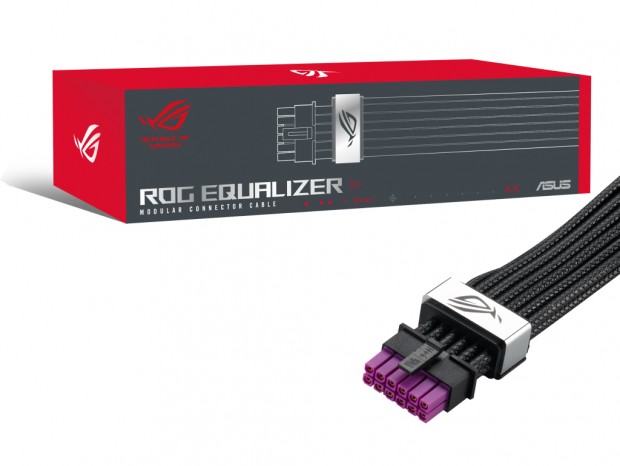 電流負荷を均一化する12V-2×6電源ケーブル、ASUS「ROG Equalizer」発売