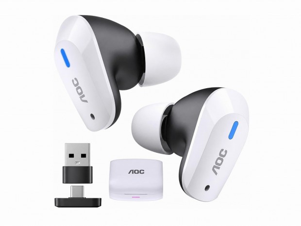 【Amazonタイムセール】20ms低遅延通信のAOCゲーミングイヤホン「ACT3512」が36％オフ