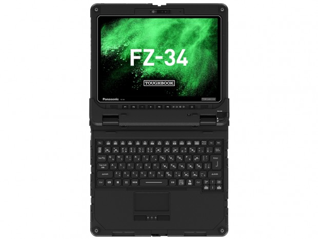 180cm落下テストをクリアしたCopilot+ PC対応12.4型2in1タフブック「FZ-34」