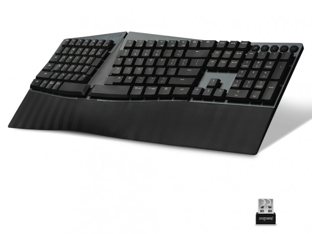 Perixx、左右分離レイアウトのワイヤレスメカニカルキーボード「PERIBOARD-735」