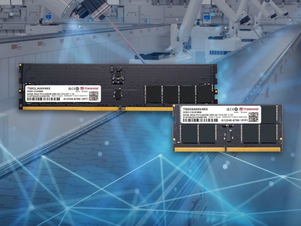 Transcend、最大64GBのエッジAI向けDDR5-6400 CUDIMM/CSODIMMメモリ