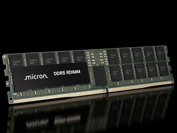 Micron、最大9,200MT/s対応のサーバー向け512GB DDR5 RDIMMを開発